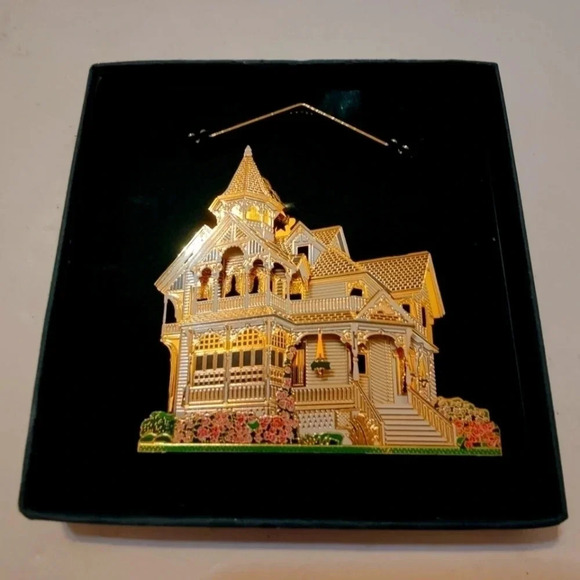 1996 Shelia's Weller House Historical Ornament, OSR04, VGC - Picture 2 of 4